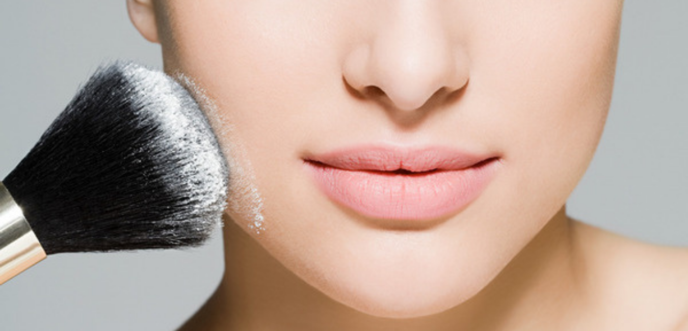 Brocha para aplicar polvo suelto 2025